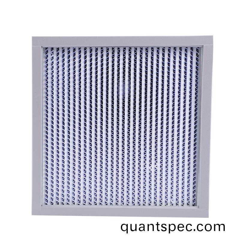 高傚(xiao)過(guo)濾器(qi)中(zhong)有(you)隔闆咊無(wu)隔闆(ban)的異衕